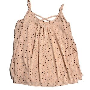 Torrid Spaghetti Strap Sheer Pull-Over Blouse Size 5 (28)